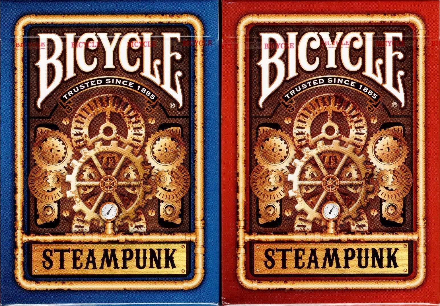 PlayingCardDecks.com-Steampunk Bicycle Playing Cards