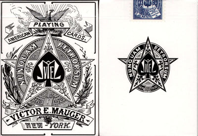 PlayingCardDecks.com-Mauger Centennial Replica Playing Cards USPCC