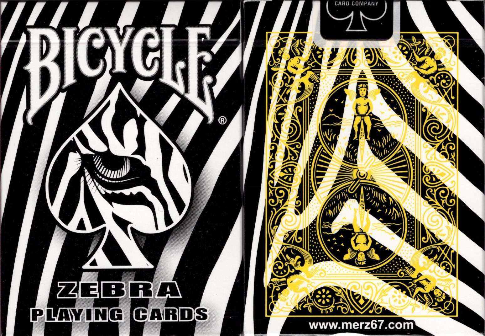PlayingCardDecks.com-Zebra Bicycle Playing Cards