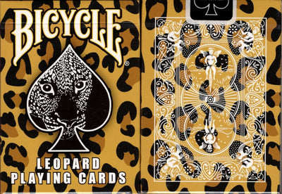 PlayingCardDecks.com-Leopard Bicycle Playing Cards