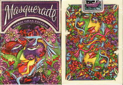 PlayingCardDecks.com-Masquerade Mardi Gras Edition Playing Cards USPCC