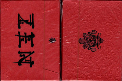 PlayingCardDecks.com-Zen Royal Red Playing Cards  EPCC