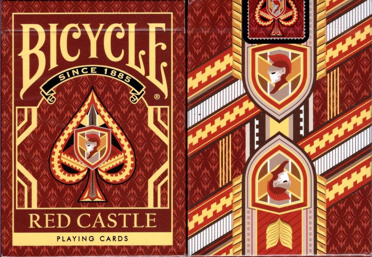 PlayingCardDecks.com-Red Castle Bicycle Playing Cards