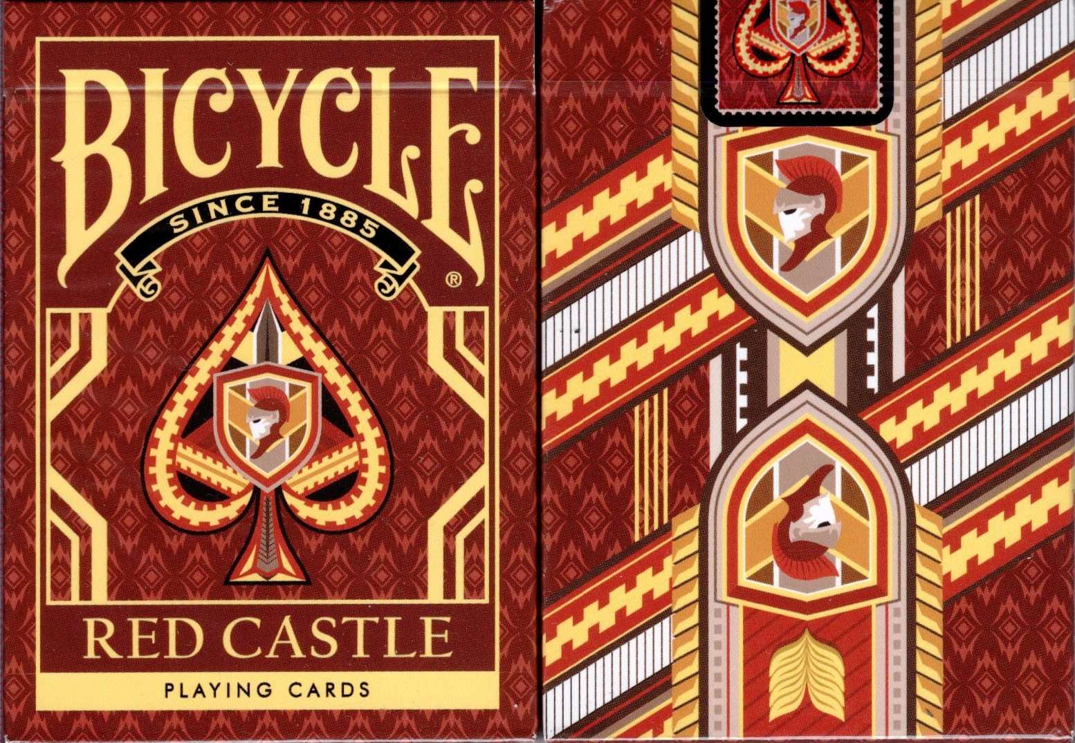 PlayingCardDecks.com-Red Castle Bicycle Playing Cards