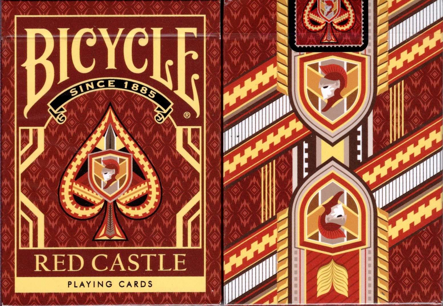 Red Castle Bicycle Playing Cards PlayingCardDecks Red Castle Bicycle Playing Cards PlayingCardDecks