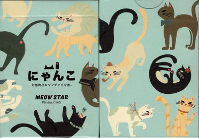 PlayingCardDecks.com-Meow Star Cat Playing Cards USPCC