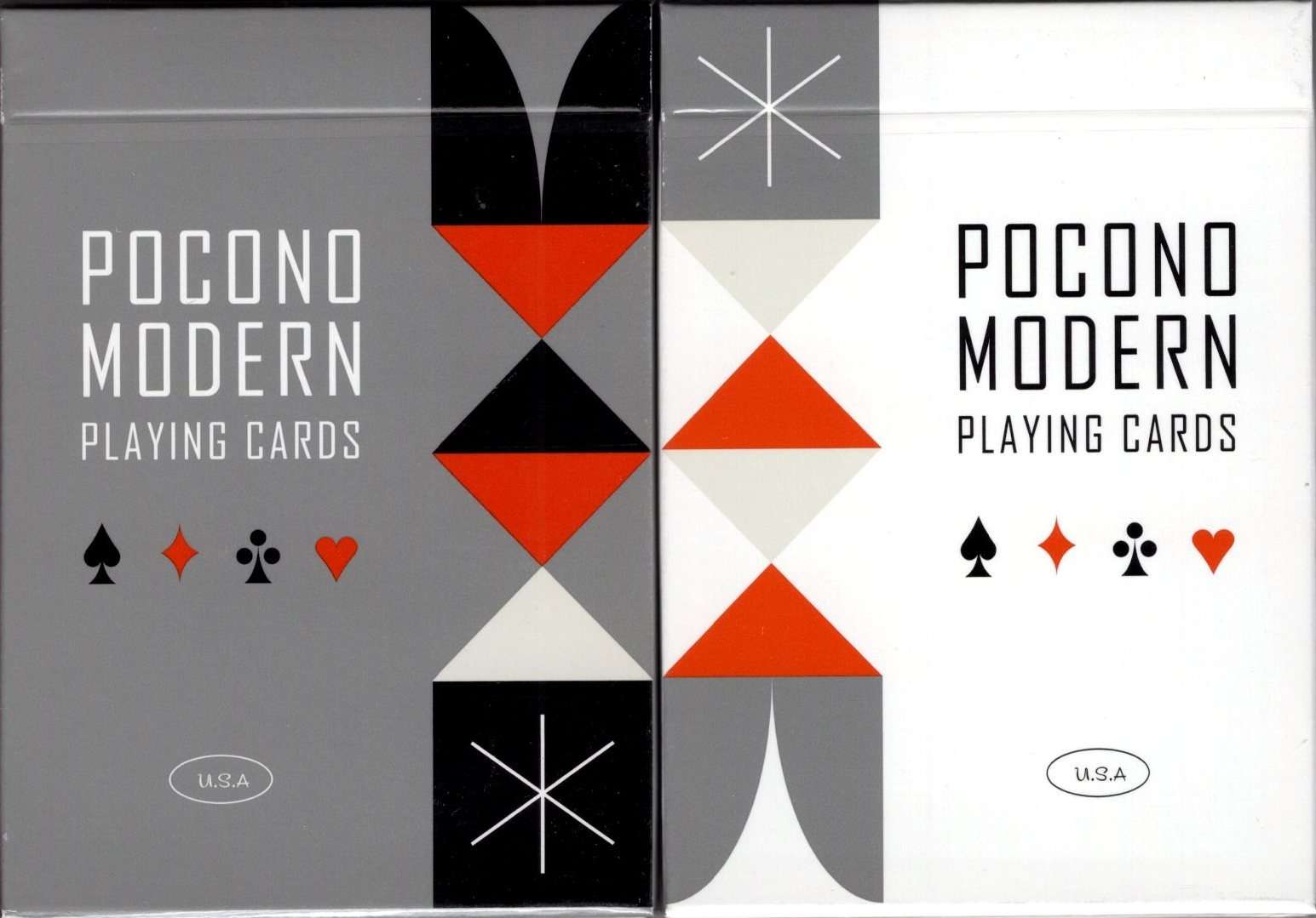 PlayingCardDecks.com-Pocono Modern Retro Playing Cards USPCC