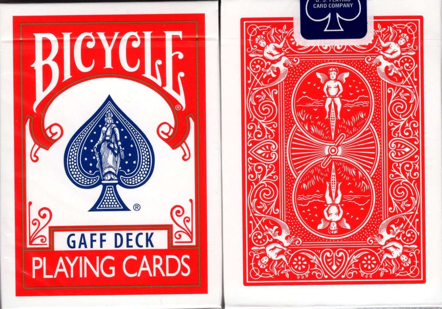 PlayingCardDecks.com-Gaff Rider Back Red Bicycle Playing Cards