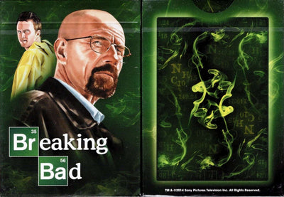 PlayingCardDecks.com-Breaking Bad Green Playing Cards