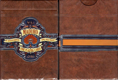 PlayingCardDecks.com-Maduro Silver Edition Playing Cards EPCC