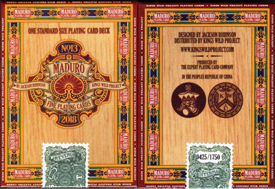 PlayingCardDecks.com-Maduro Gold Edition Playing Cards EPCC