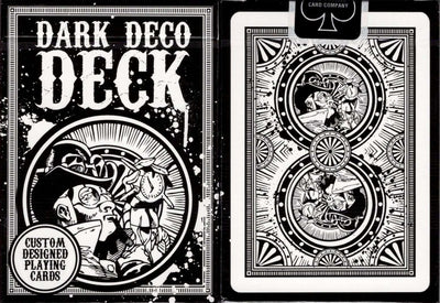 PlayingCardDecks.com-Dark Deco Deck Playing Cards Deck