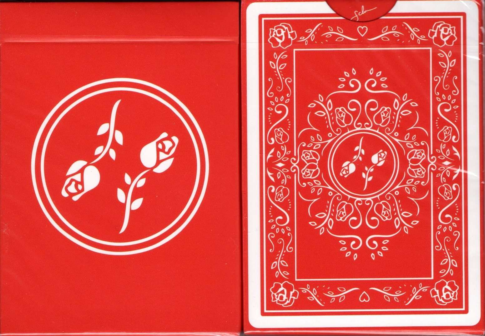 PlayingCardDecks.com-Red Roses Playing Cards USPCC