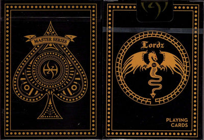 PlayingCardDecks.com-Dark Lordz Black Playing Cards USPCC