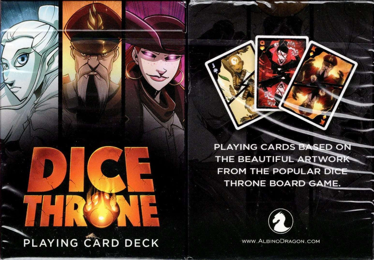 PlayingCardDecks.com-Dice Thrown Playing Cards USPCC