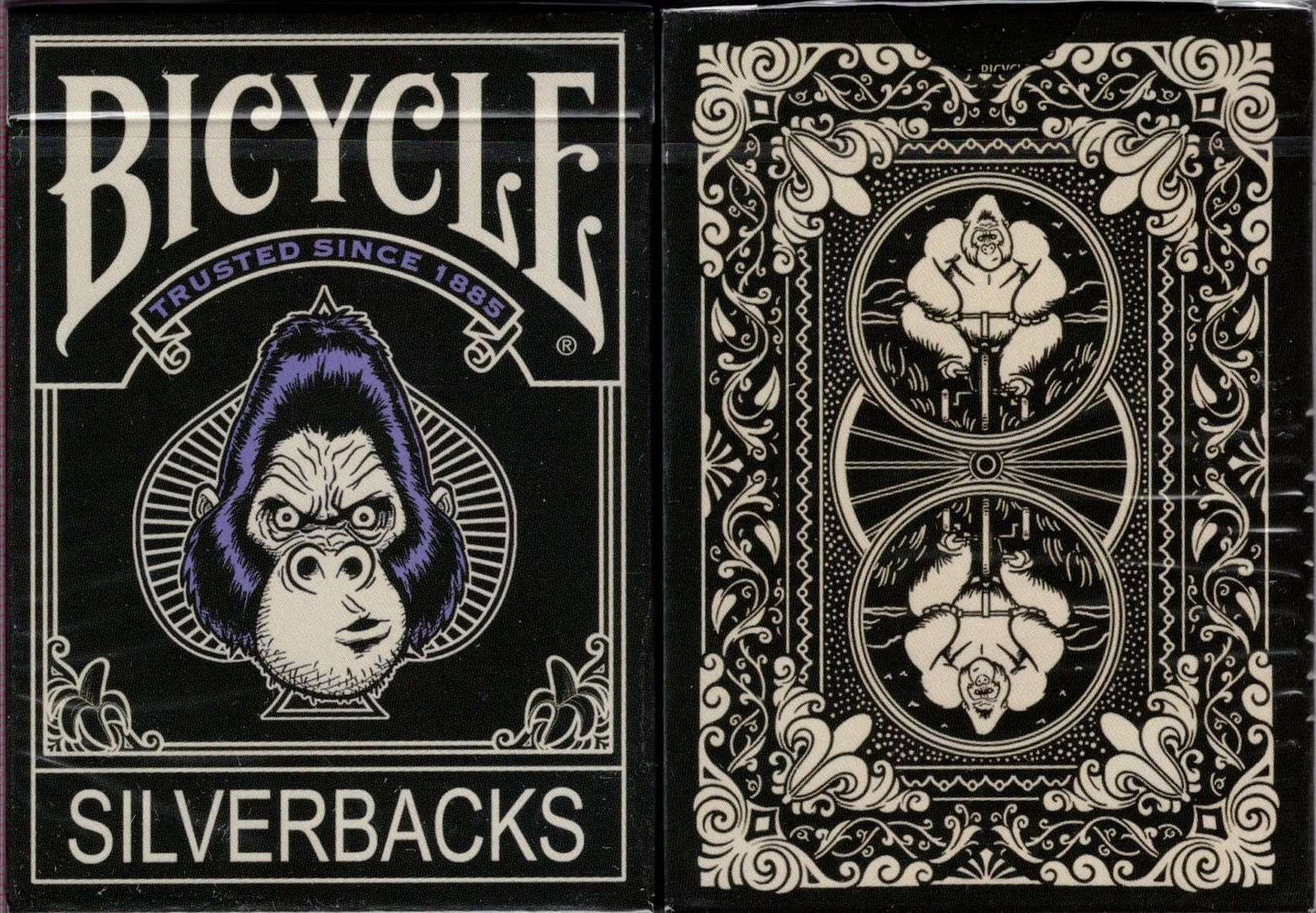 PlayingCardDecks.com-Gorilla Silverbacks Bicycle Playing Cards