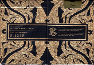 PlayingCardDecks.com-Elixir Gold Gilded Playing Cards USPCC