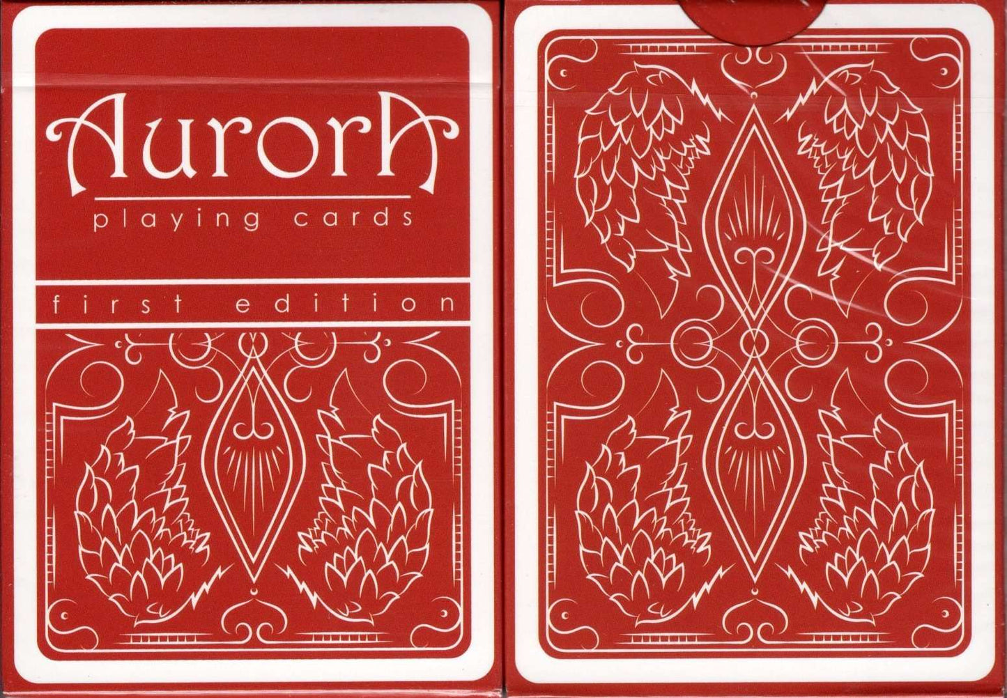 PlayingCardDecks.com-Aurora Red Playing Cards USPCC