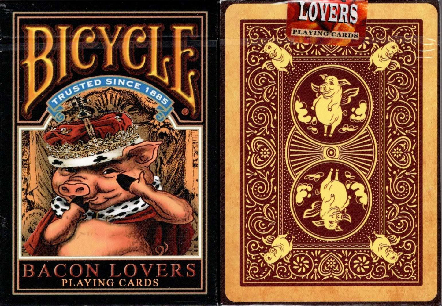 PlayingCardDecks.com-Bacon Lovers Bicycle Playing Cards