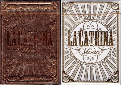 PlayingCardDecks.com-La Catrina Playing Cards 2 Deck Set NPCC