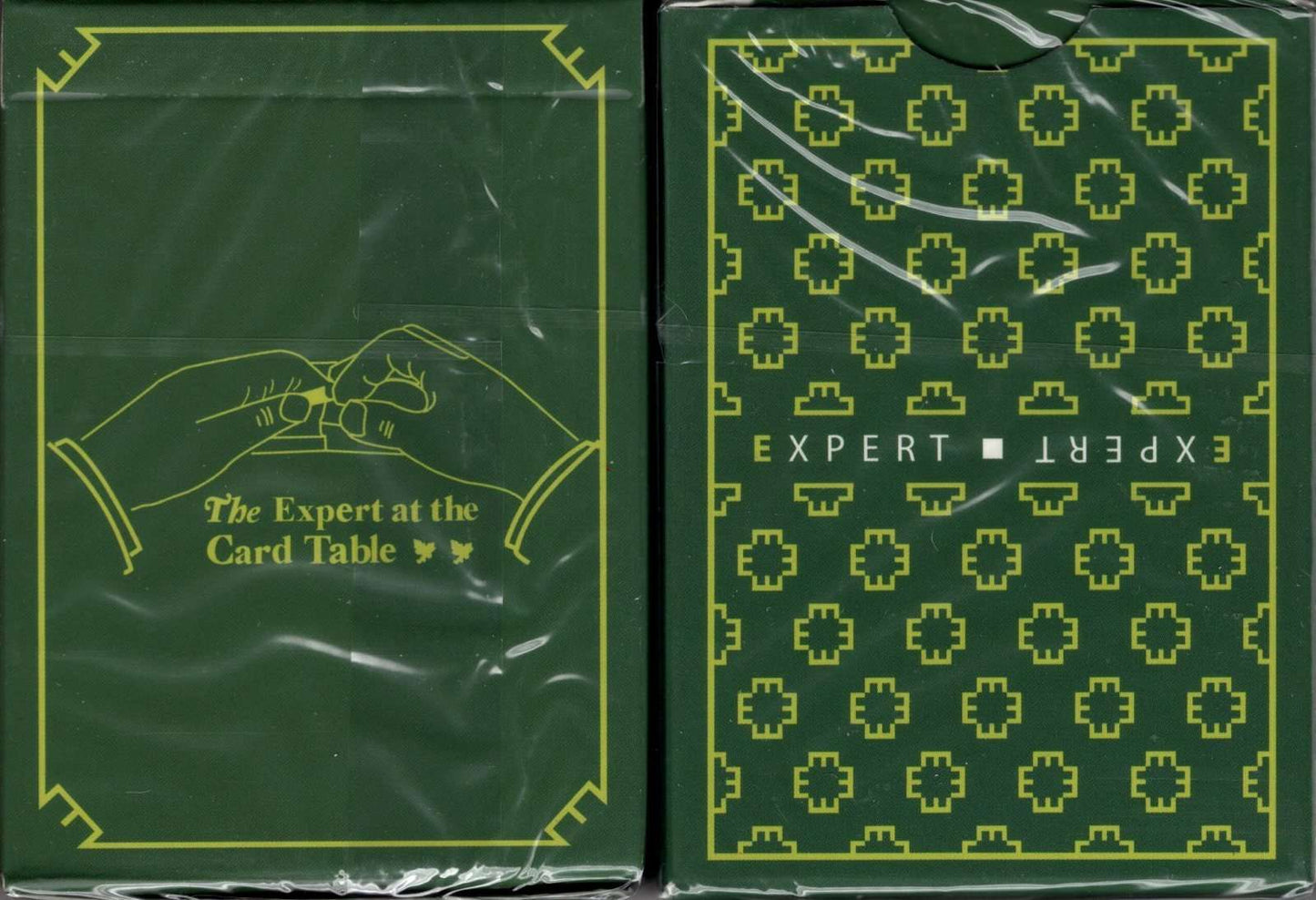 PlayingCardDecks.com-Expert At The Card Table Playing Cards Cartamundi: Green