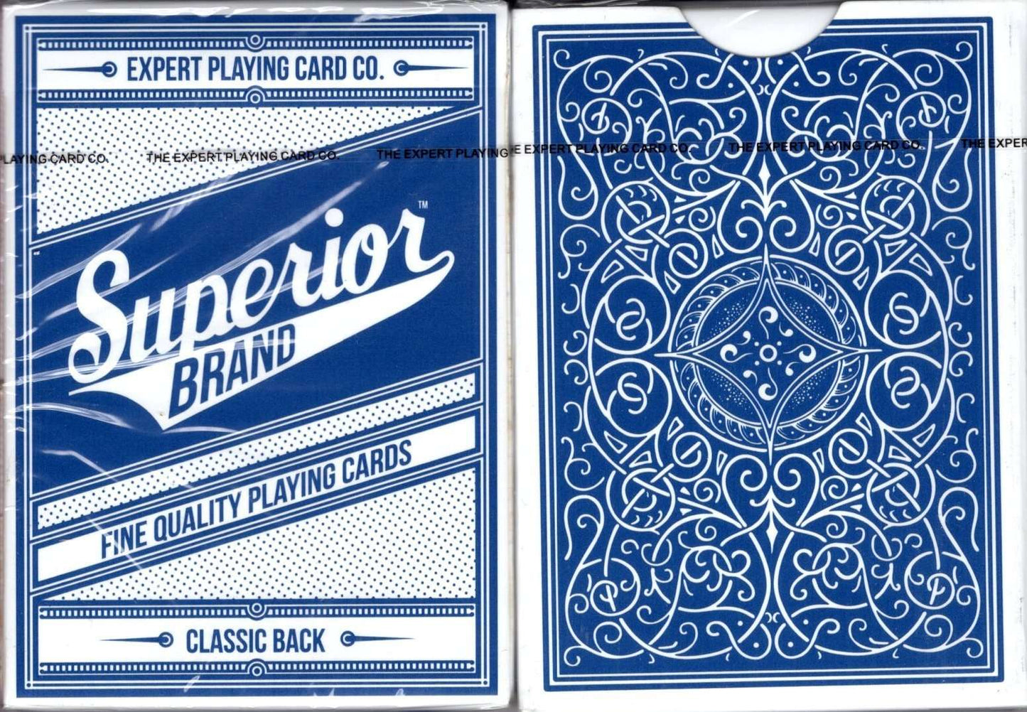 PlayingCardDecks.com-Superior Brand v2 Playing Cards EPCC: Blue