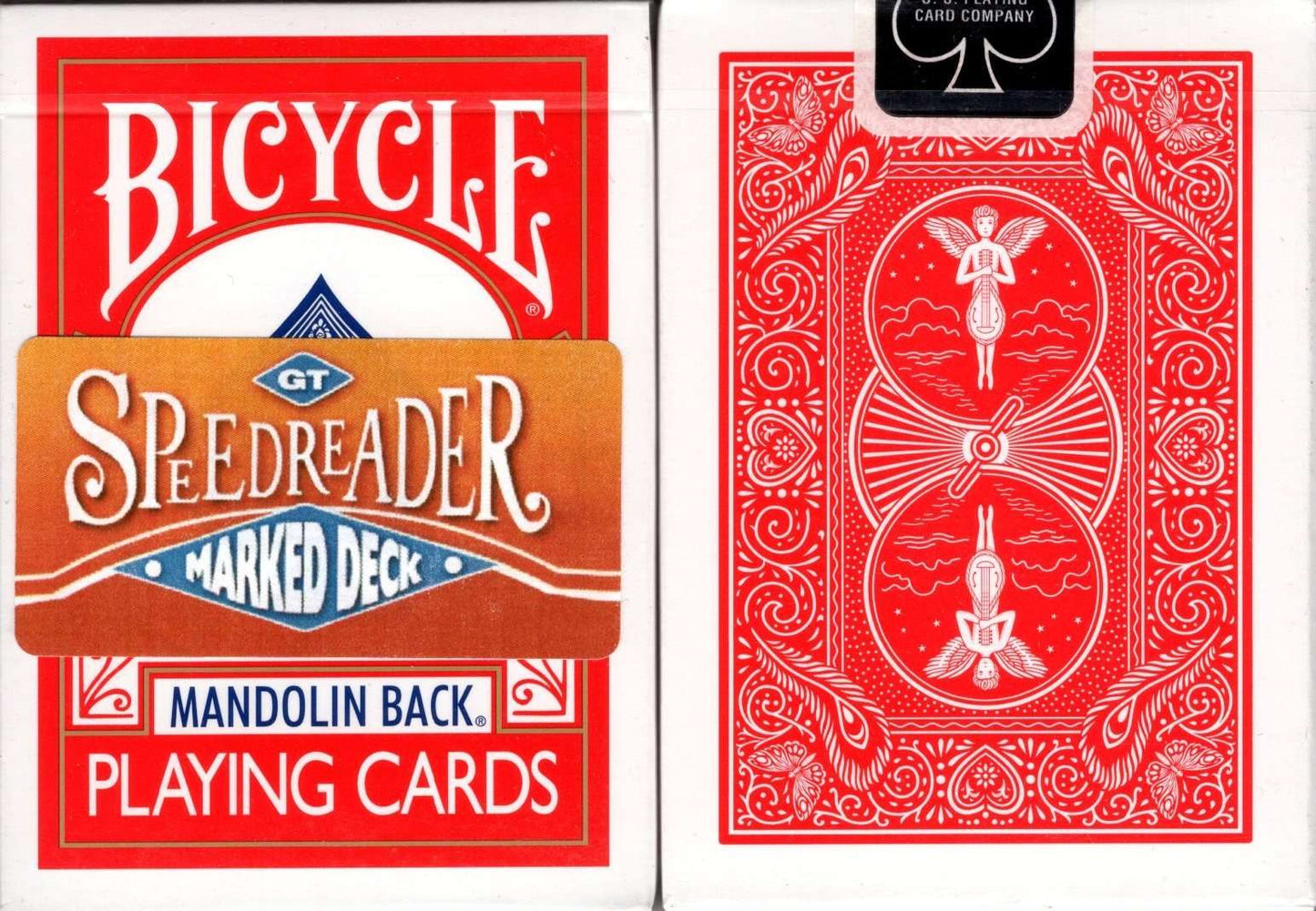 Speed Reader Marked Mandolin Bicycle Playing Cards