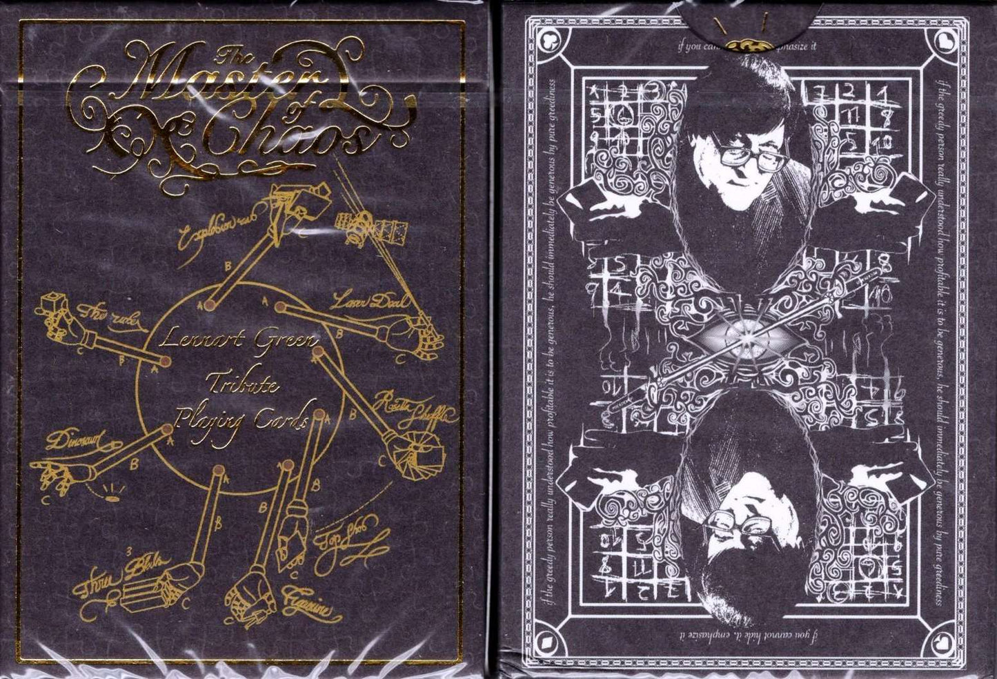 PlayingCardDecks.com-Lennart Green Tribute: The Master of Chaos Playing Cards HCPC
