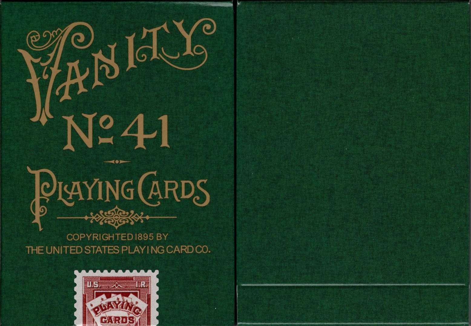PlayingCardDecks.com-Vanity Reproduction Playing Cards USPCC: Clown Back (Green)