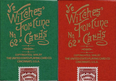 PlayingCardDecks.com-Ye Witches’ Fortune Cards USPCC: 2 Deck Set