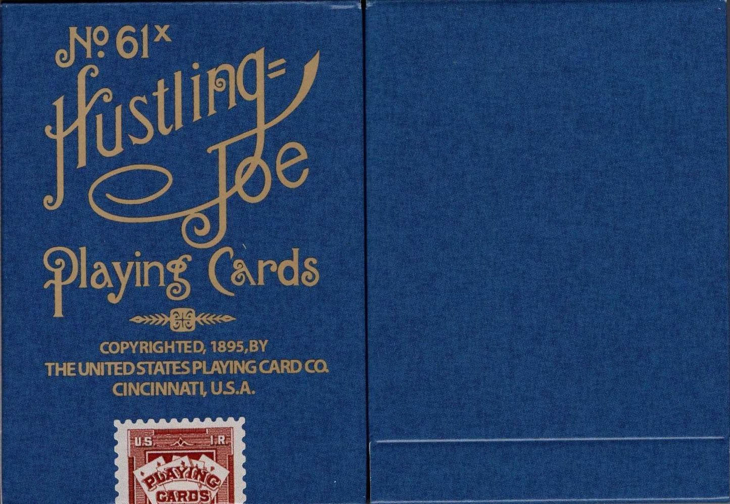 PlayingCardDecks.com-Hustling Joe Reproduction Playing Cards USPCC: Gnome Back (Blue)
