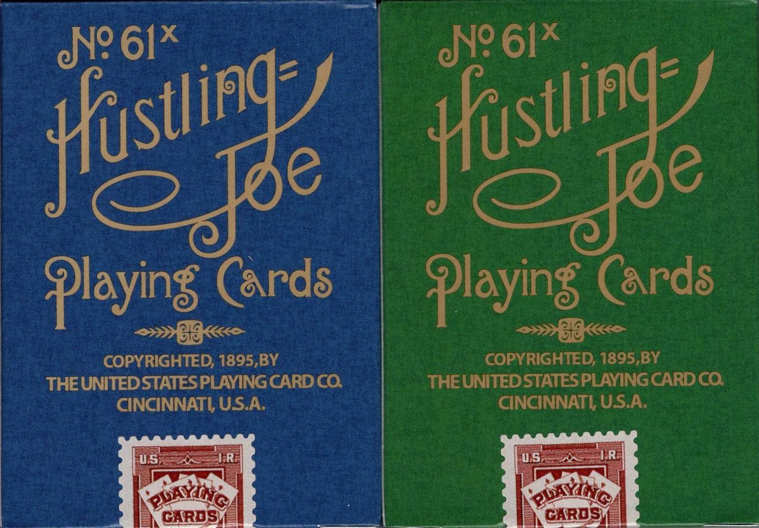 PlayingCardDecks.com-Hustling Joe Reproduction Playing Cards USPCC: 2 Deck Set