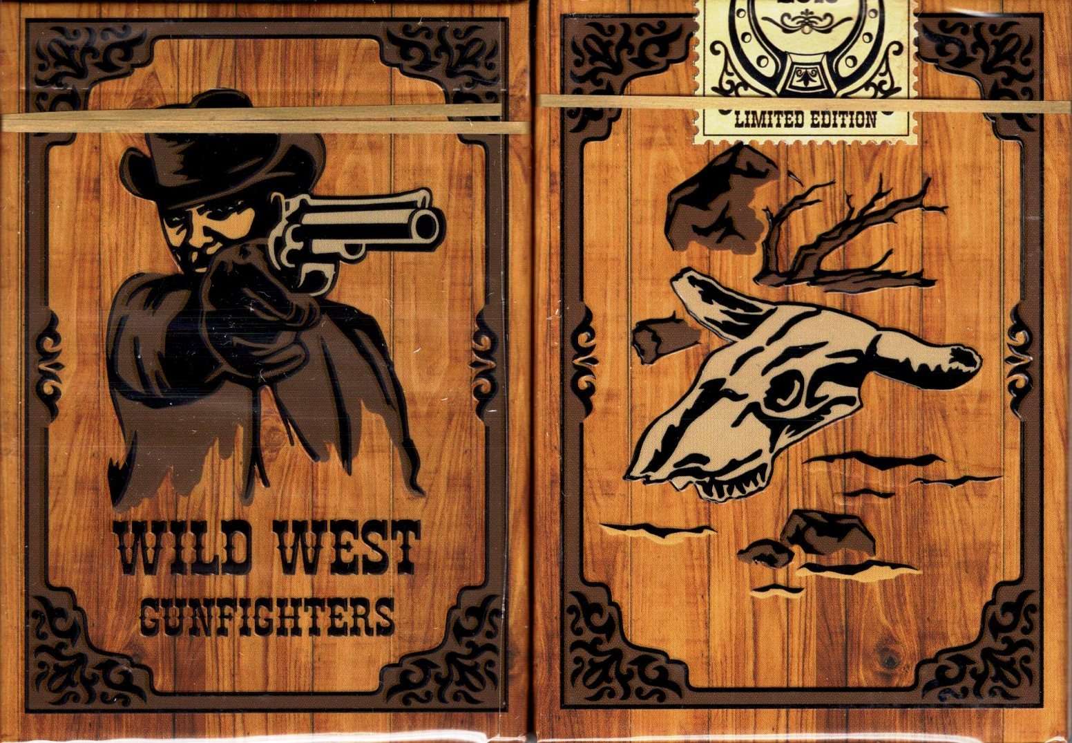 PlayingCardDecks.com-Wild West Playing Cards SPCC: Gunfighters