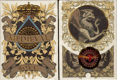PlayingCardDecks.com-Medieval Royal Gilded Playing Cards WJPC