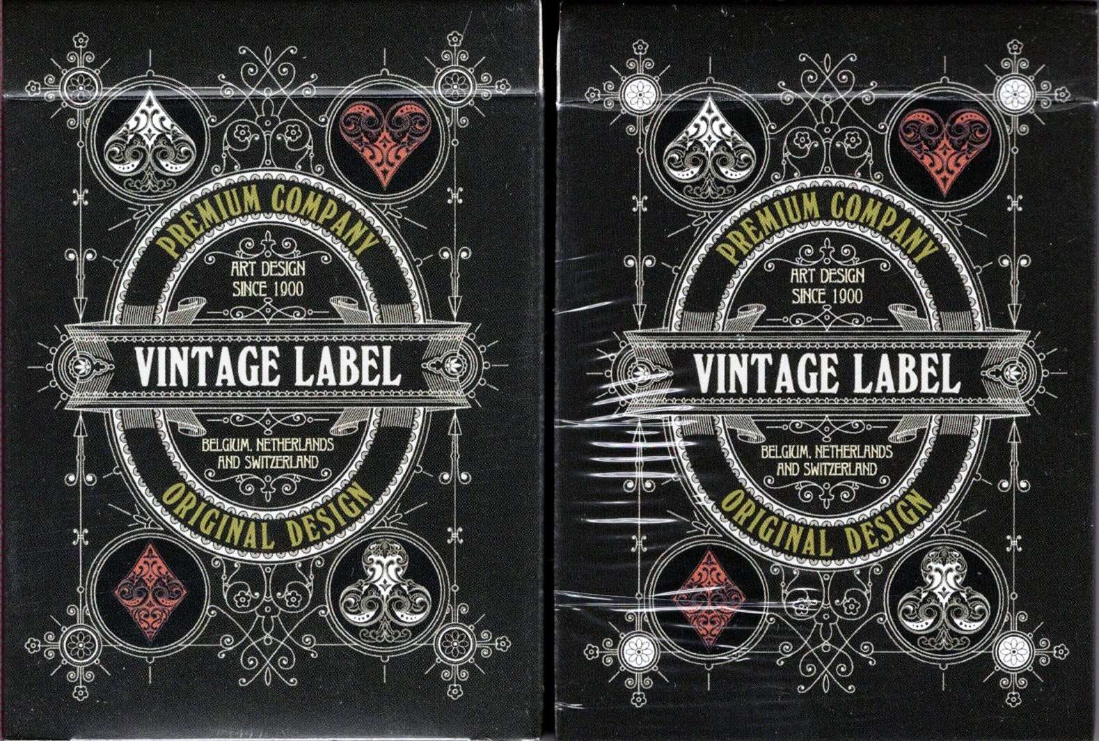 PlayingCardDecks.com-Vintage Label White Private Reserve Playing Cards MPC
