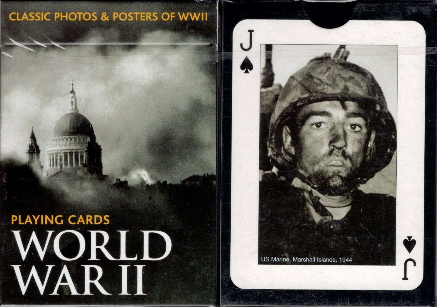 PlayingCardDecks.com-World War II Photos & Posters Playing Cards Piatnik