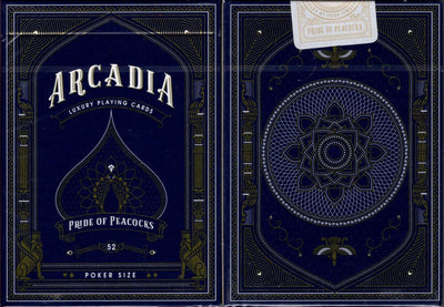 PlayingCardDecks.com-Arcadia Pride of Peacocks Playing Cards Cartamundi