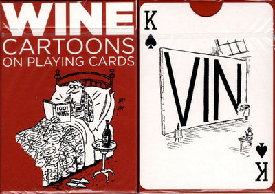 PlayingCardDecks.com-Wine Cartoons Playing Cards Piatnik
