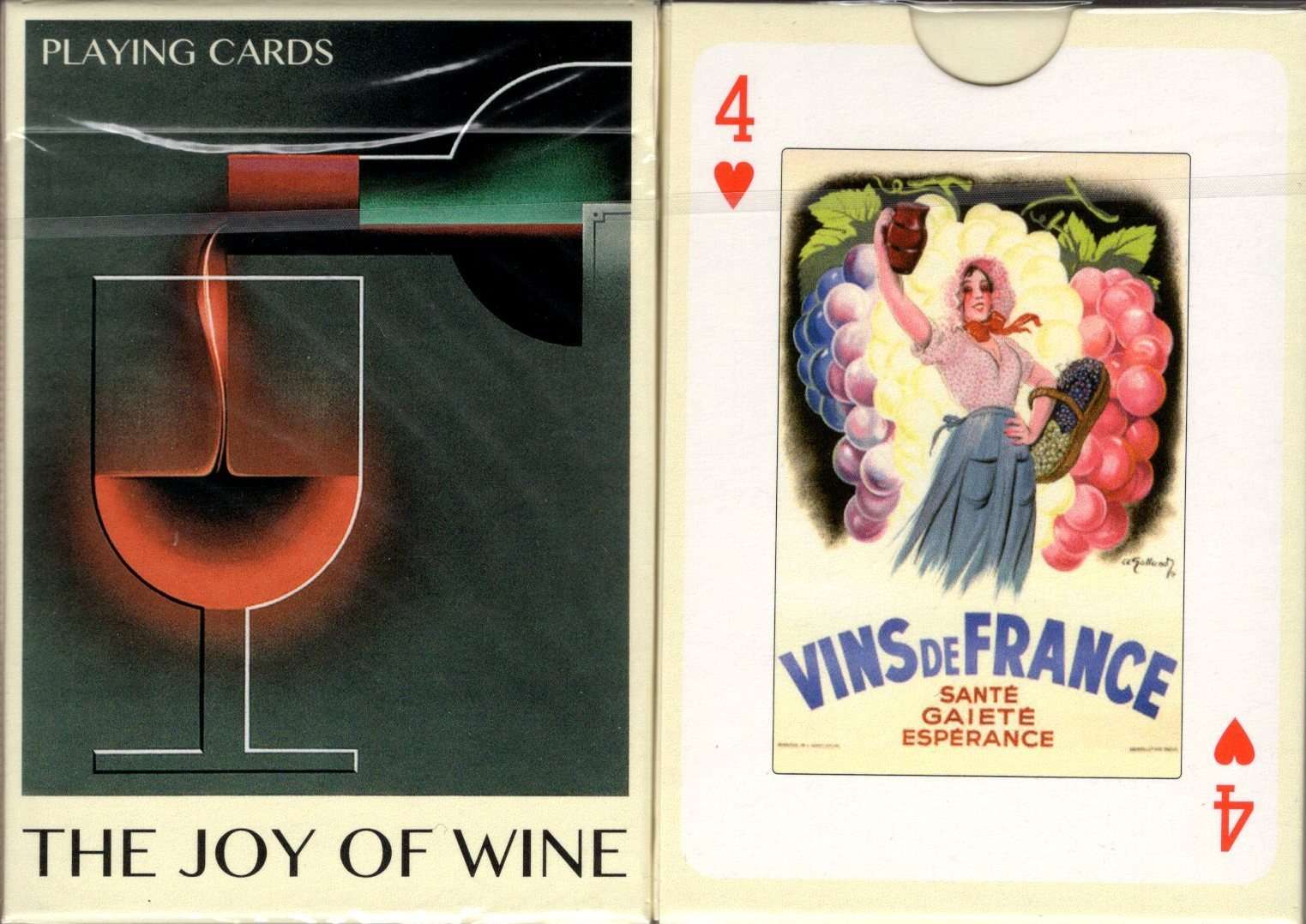 PlayingCardDecks.com-The Joy of Wine Playing Cards Piatnik