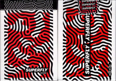 PlayingCardDecks.com-Superfly Spitfire Red Playing Cards USPCC