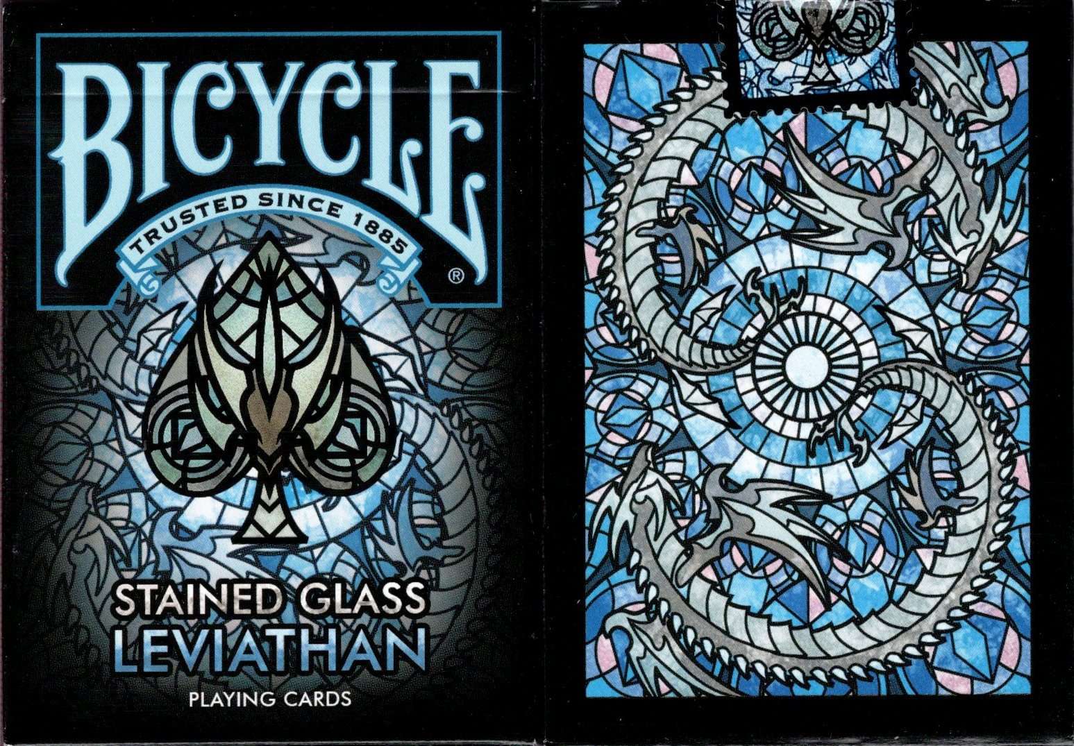 PlayingCardDecks.com-Stained Glass Leviathan Bicycle Playing Cards