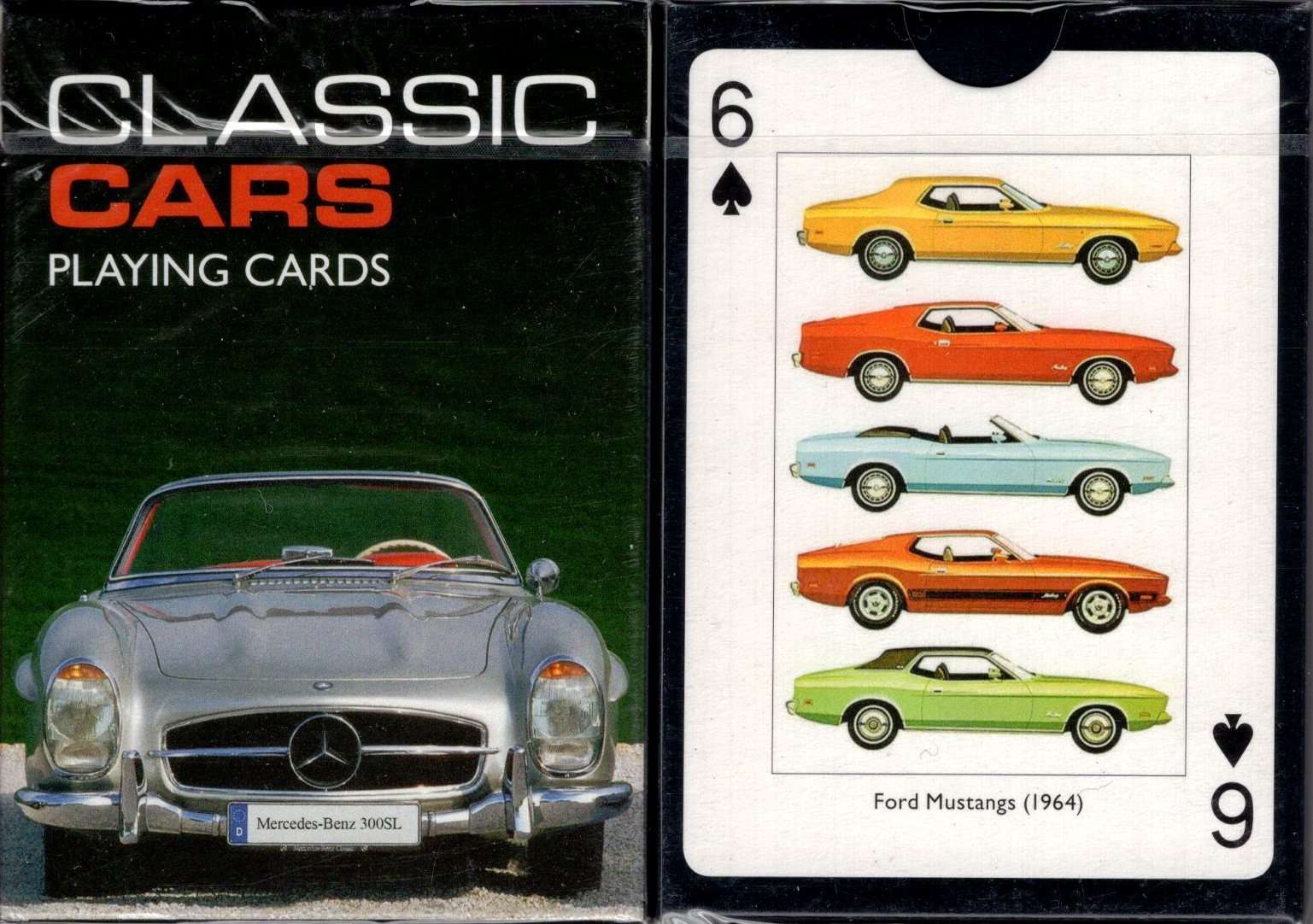 PlayingCardDecks.com-Classic Cars Playing Cards Piatnik