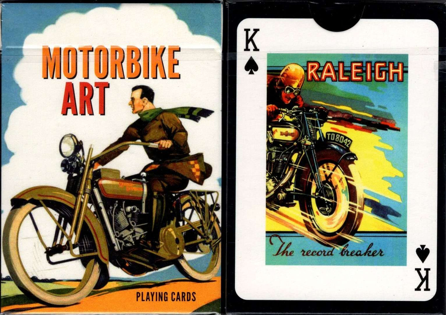 PlayingCardDecks.com-Motorbike Art Playing Cards Piatnik