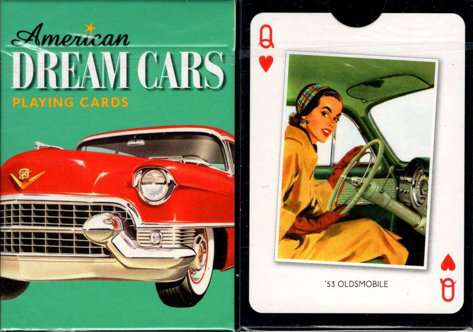 PlayingCardDecks.com-American Dream Cars Playing Cards Piatnik