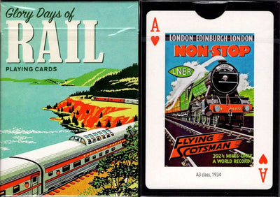 PlayingCardDecks.com-Glory Days of Rail Playing Cards Piatnik