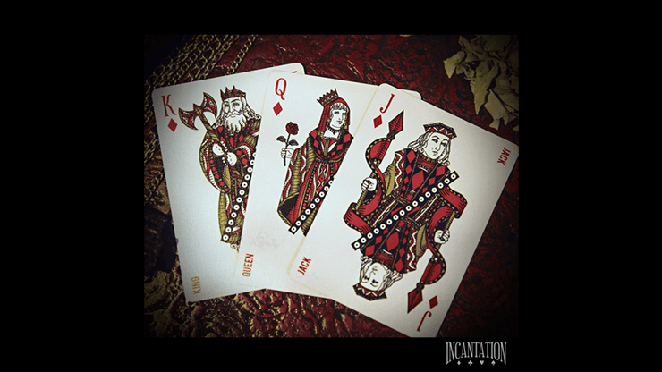 PlayingCardDecks.com-Incantation Midnight Playing Cards Cartamundi