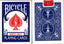 PlayingCardDecks.com-Index Only Bicycle Playing Cards: Blue Deck