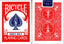 PlayingCardDecks.com-Index Only Bicycle Playing Cards: Red Deck