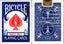 PlayingCardDecks.com-Index Only Gilded Bicycle Playing Cards: Blue Deck