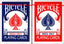 PlayingCardDecks.com-Index Only Stripper Bicycle Playing Cards: 2 Deck Set